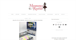 Desktop Screenshot of mommykatie.com